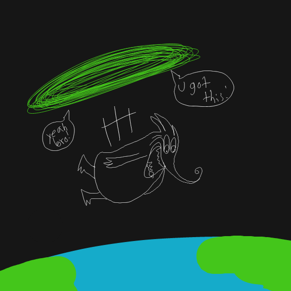  - Online Drawing Game Comic Strip Panel by gwenymlo