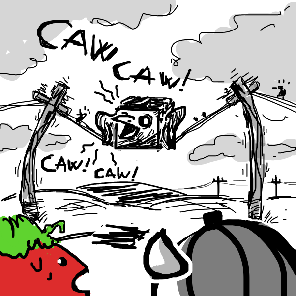 fortunately they are harmless - Online Drawing Game Comic Strip Panel by The Real Peyocay