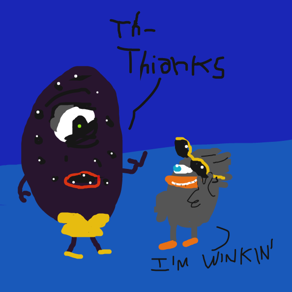 Drawing in It's him by Vytron