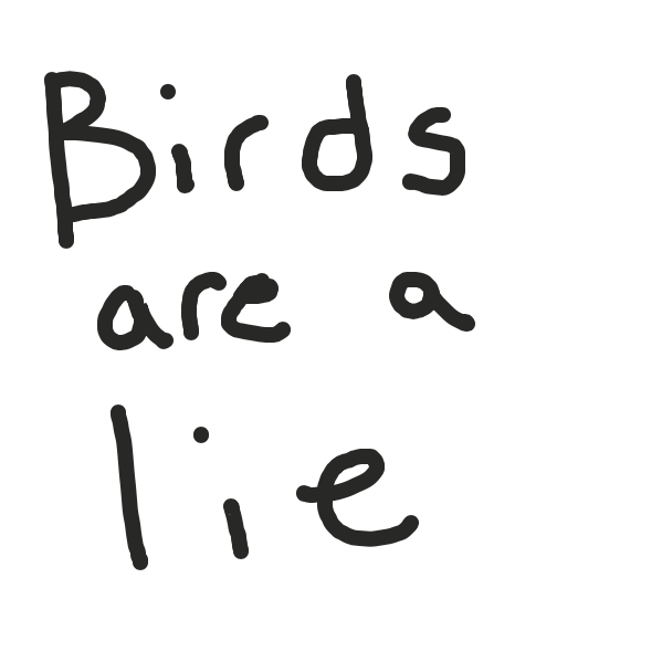 Drawing in i like birds by Trilliumdude