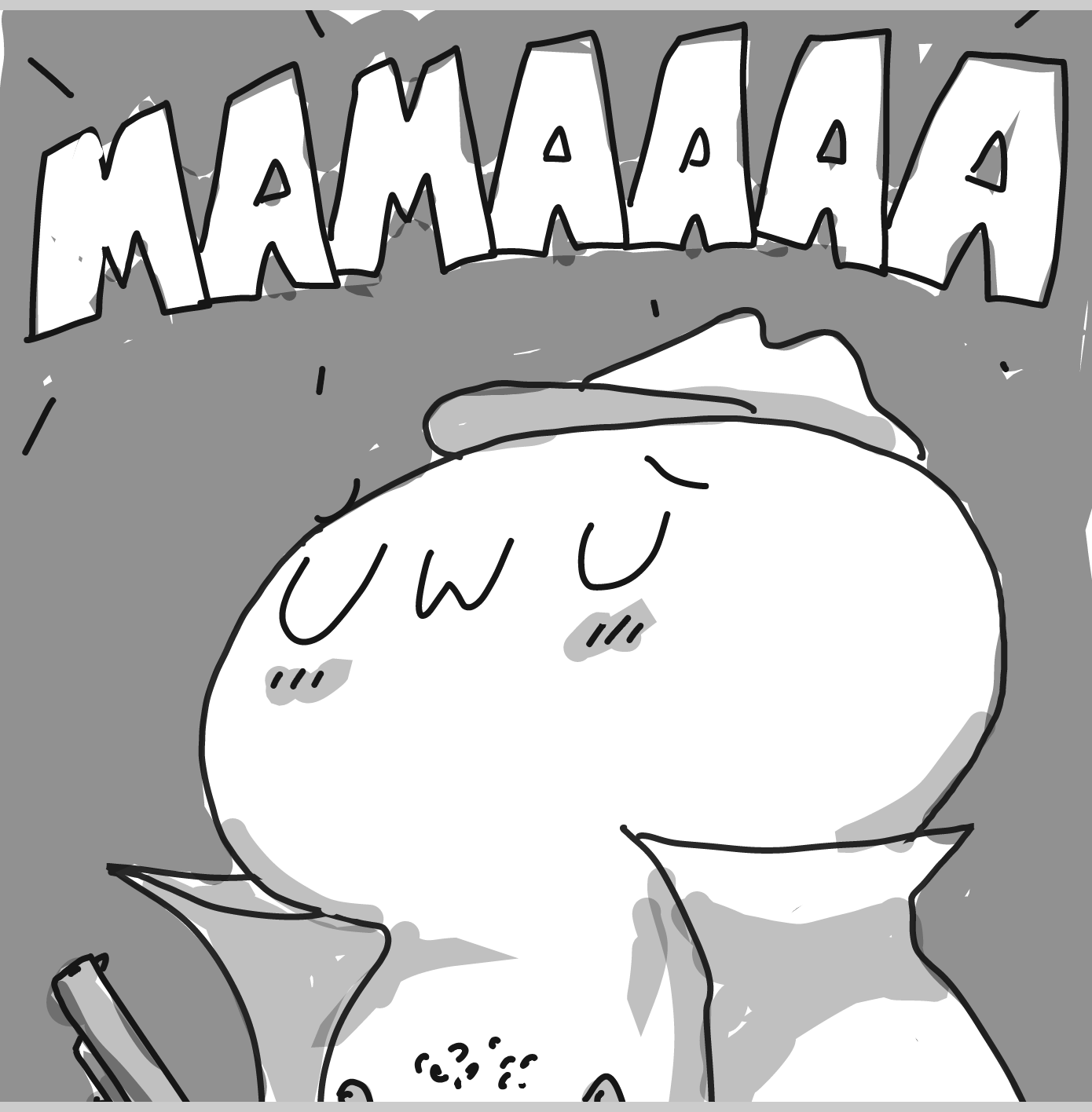 Drawing in hello? by Potato Man