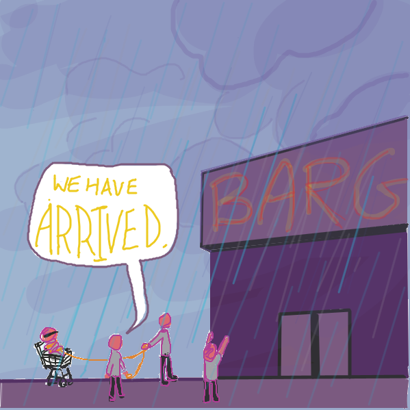 Drawing in Bargains by jamdaddy