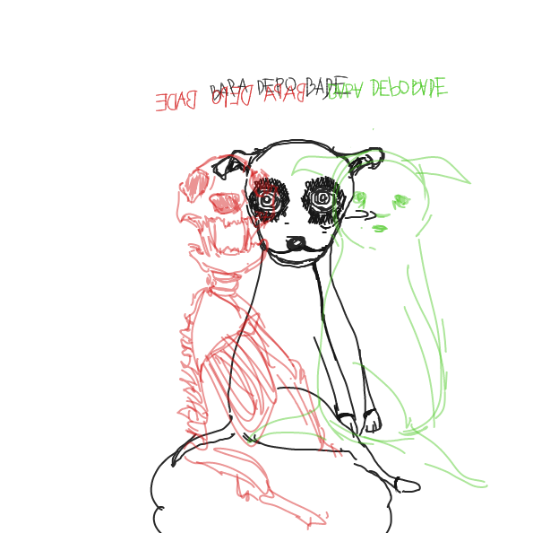  - Online Drawing Game Comic Strip Panel by Cat Person