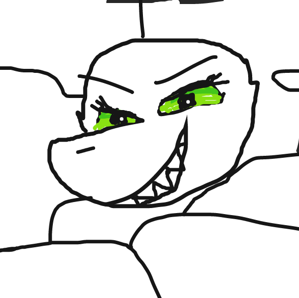 Drawing in Gator Gal by Vytron