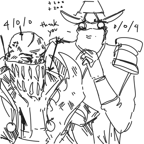  - Online Drawing Game Comic Strip Panel by Cat Person