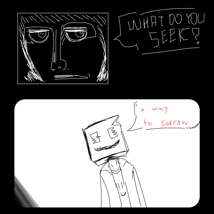 Drawing in Sorrow Sehnsucht by FifaSam