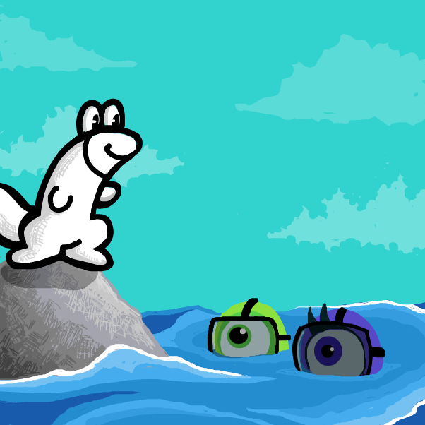  - Online Drawing Game Comic Strip Panel by 🔲