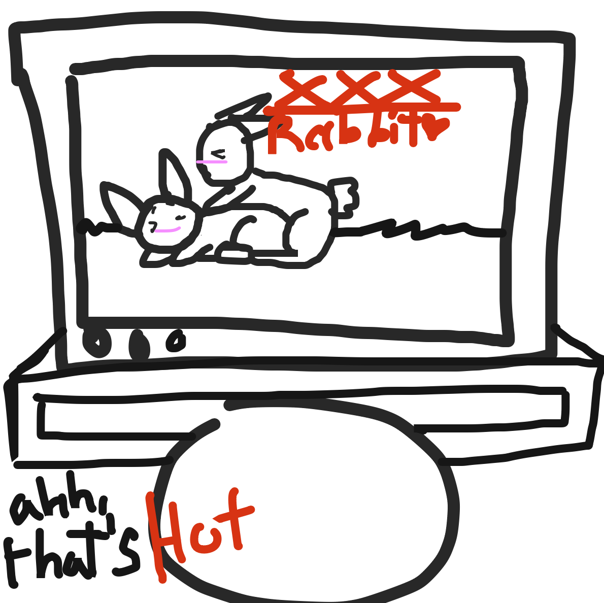 Drawing in Hmm by Chunky Squelch