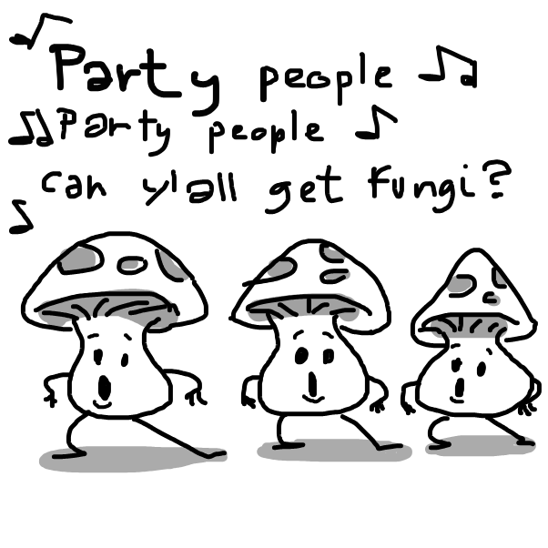 Drawing in Fungi Bois by The Real Peyocay