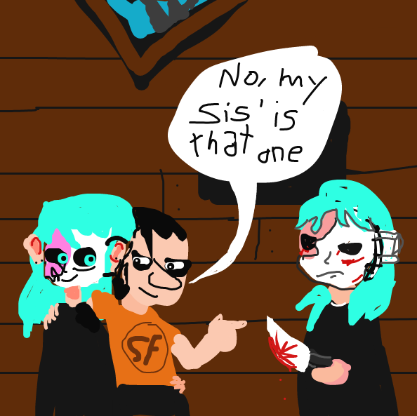 Drawing in Sally Face by Vytron