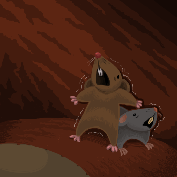 Drawing in I'm back by 🔲