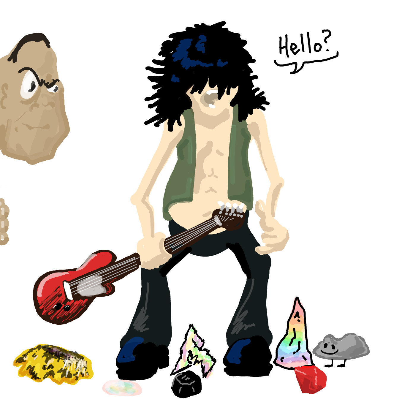  - Online Drawing Game Comic Strip Panel by Wizard Croissant