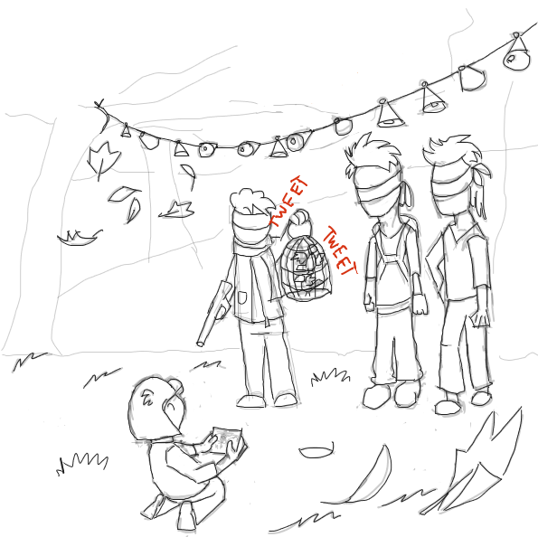  - Online Drawing Game Comic Strip Panel by mrumer