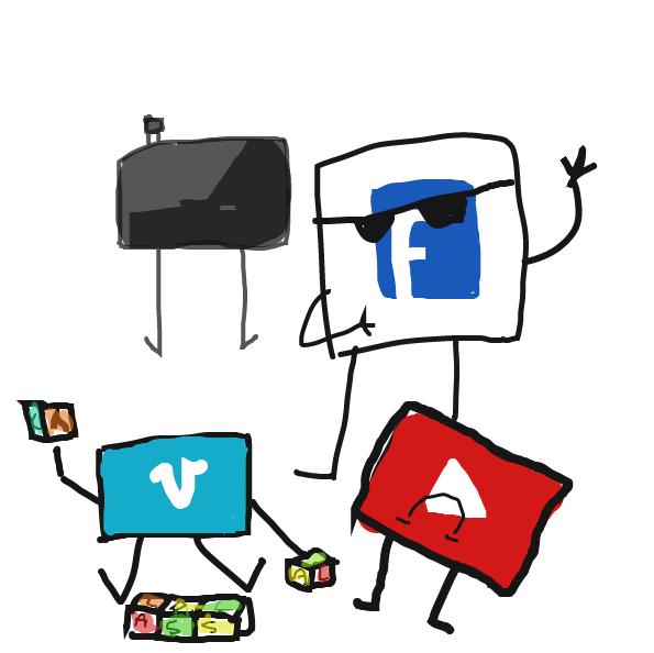  - Online Drawing Game Comic Strip Panel by bsb