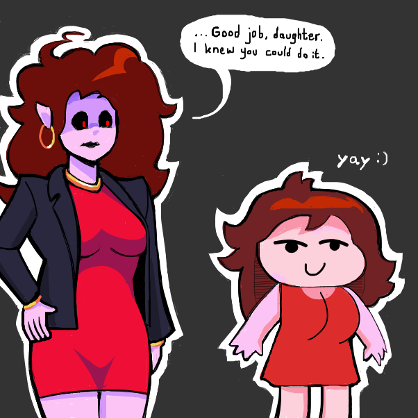 Drawing in Armless girlfriend fnf by 🔲