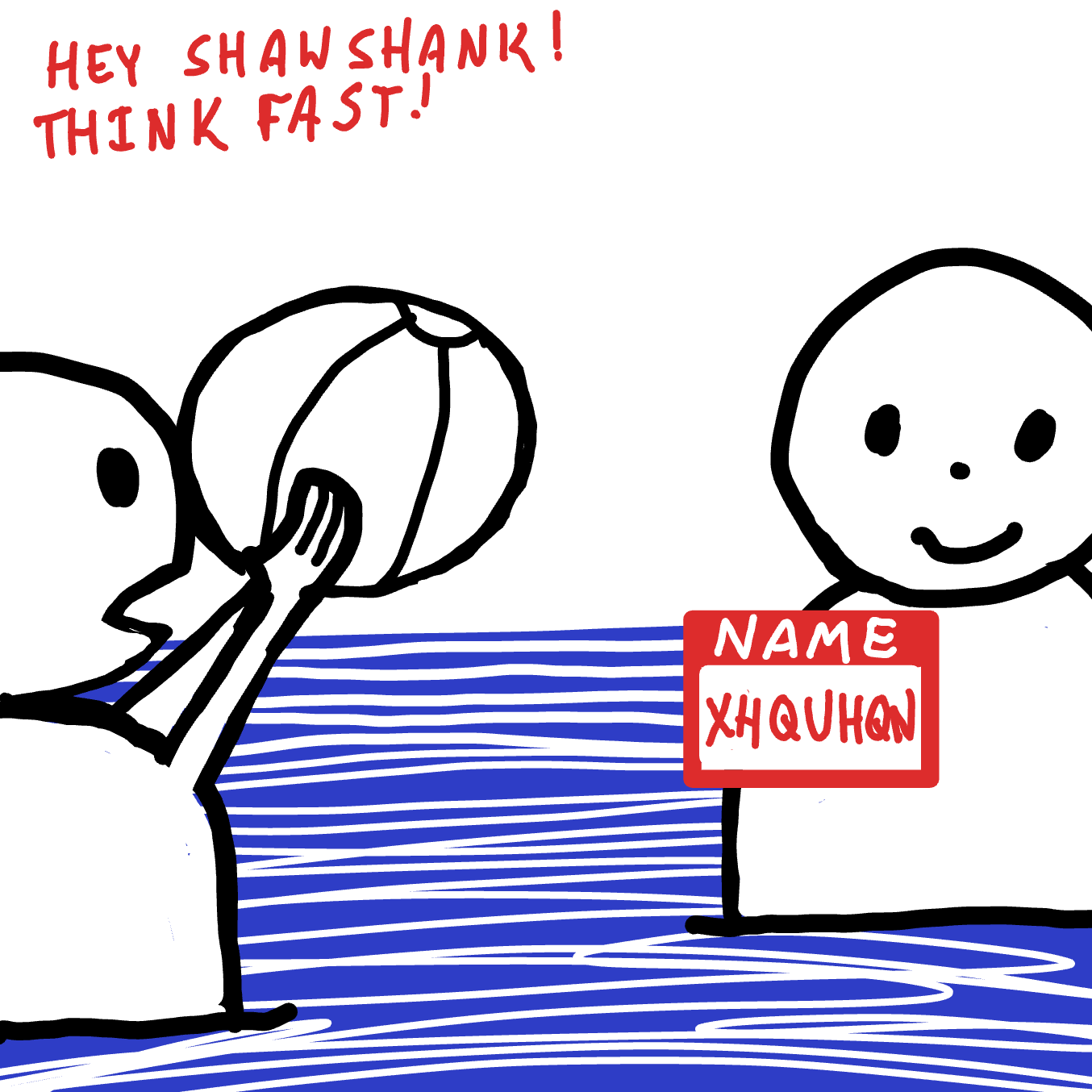  - Online Drawing Game Comic Strip Panel by Wizard Croissant