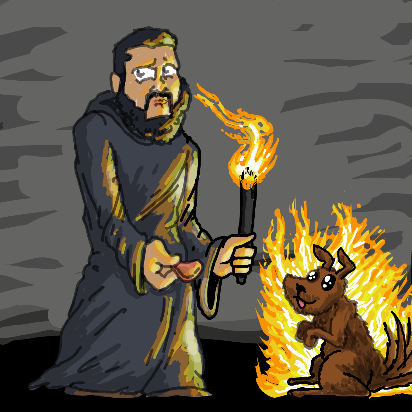  - Online Drawing Game Comic Strip Panel by Wizard Croissant