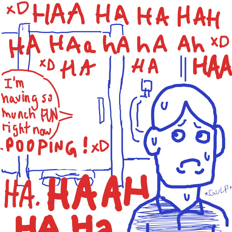 Drawing in being Happy by nooz