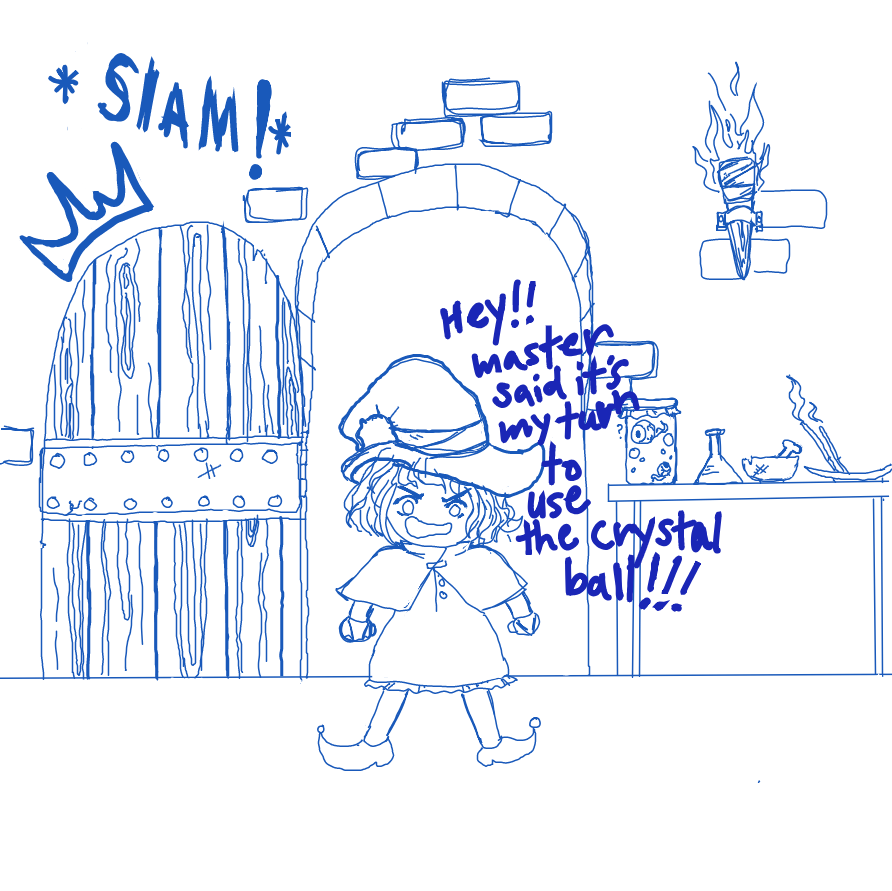  - Online Drawing Game Comic Strip Panel by jetrocker7