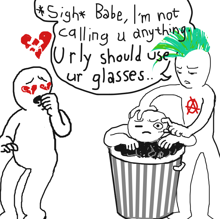 Drawing in Puns by Delete