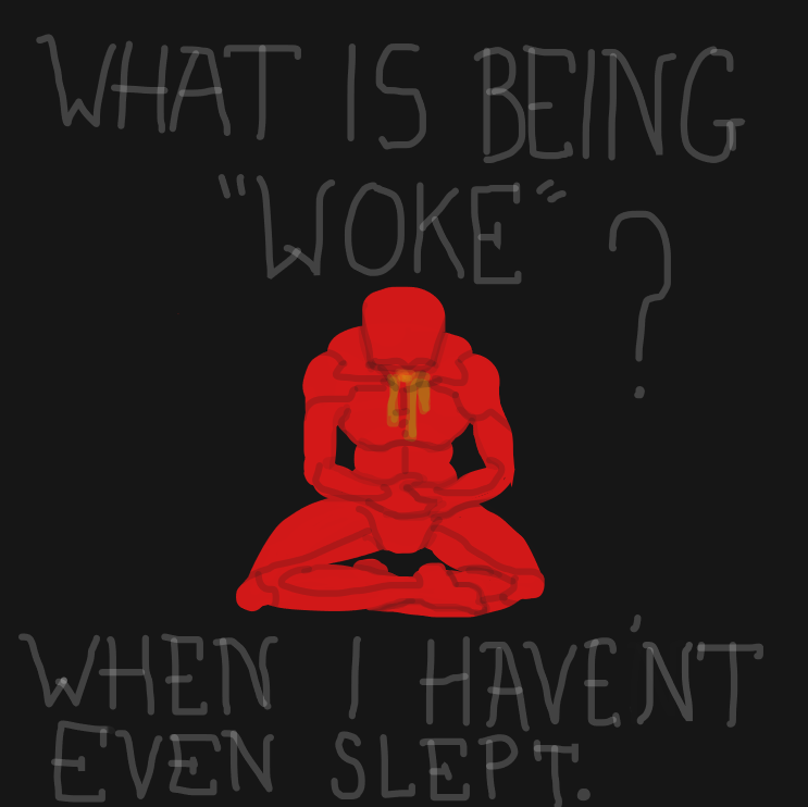 Drawing in Got woke? by Delete