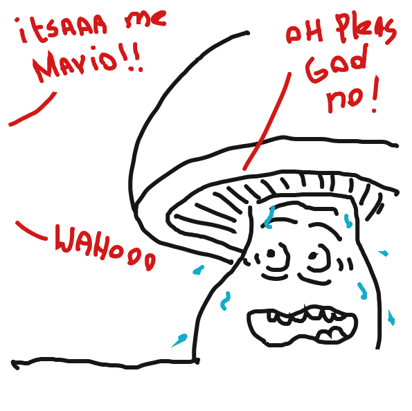 Drawing in Mushroom by bsb