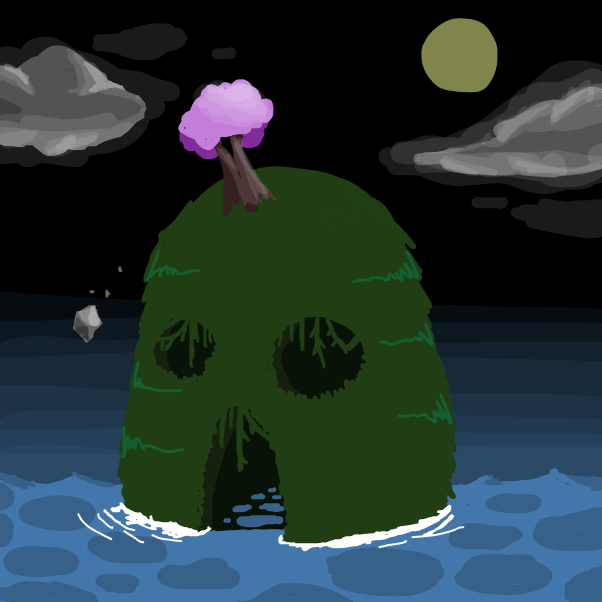 Drawing in background drawing by SeanTrunks