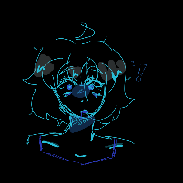 she just woke up to this - Online Drawing Game Comic Strip Panel by misomisomiso