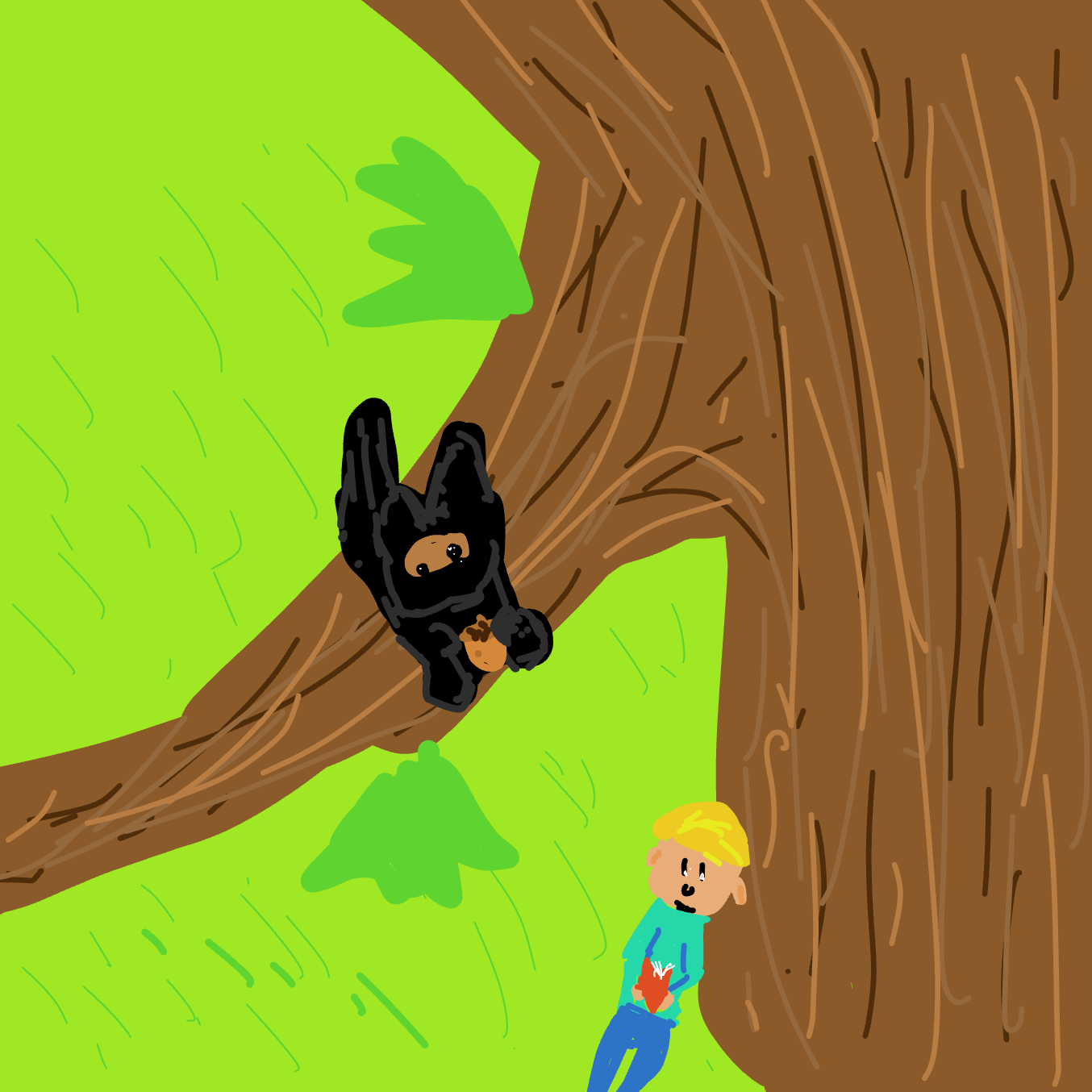  - Online Drawing Game Comic Strip Panel by WizardApprentice 