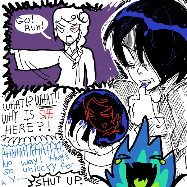  - Online Drawing Game Comic Strip Panel by Chumky