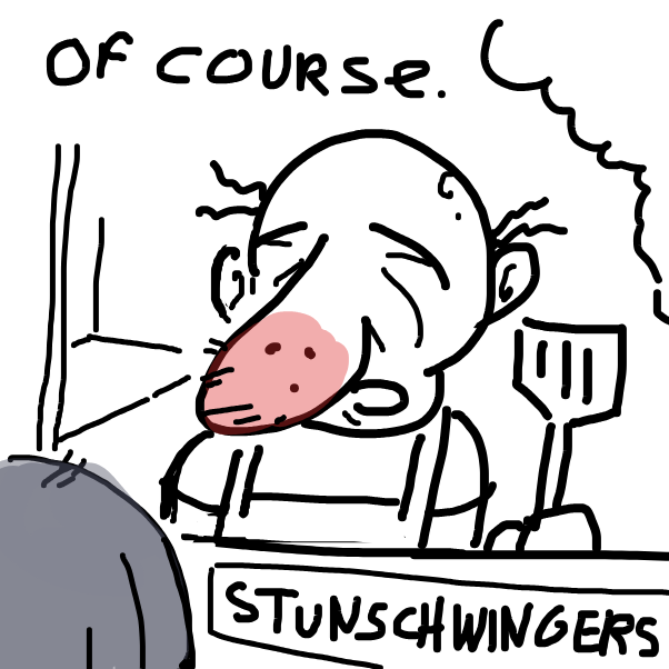 Drawing in STUNSWINGER by The Real Peyocay