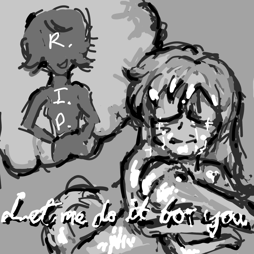 Drawing in 2 am  by fmel