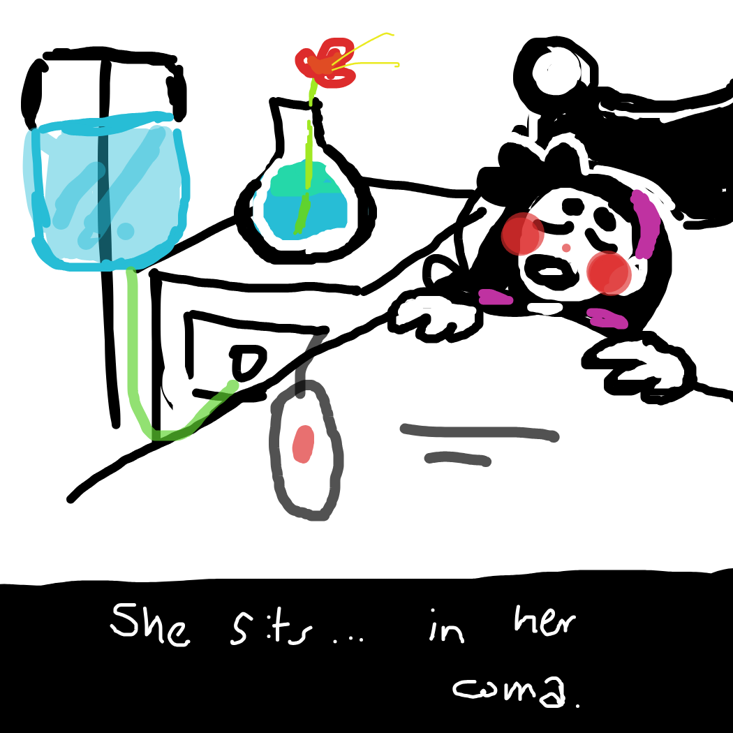 Drawing in I did not realize PJ was back up!!! by Rednightlights