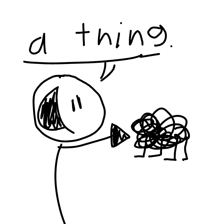 Drawing in The Thing by SlimeBlob