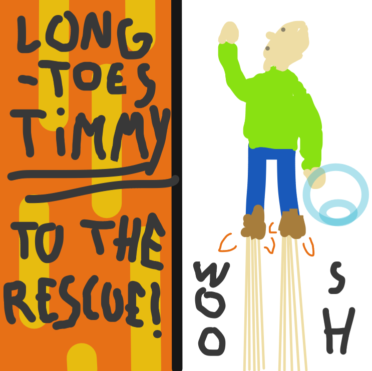 T O E S - Online Drawing Game Comic Strip Panel by Itnak