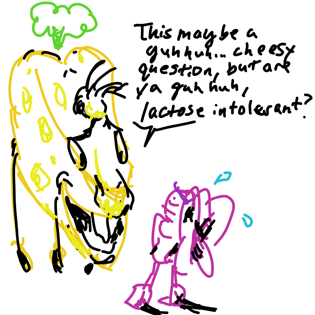 Drawing in Cheeseman by fmel