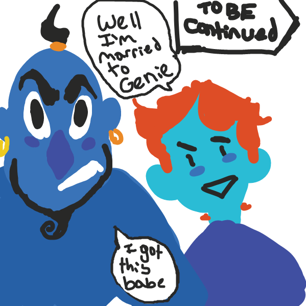 An epic battle will one day come - Online Drawing Game Comic Strip Panel by Its_detergent