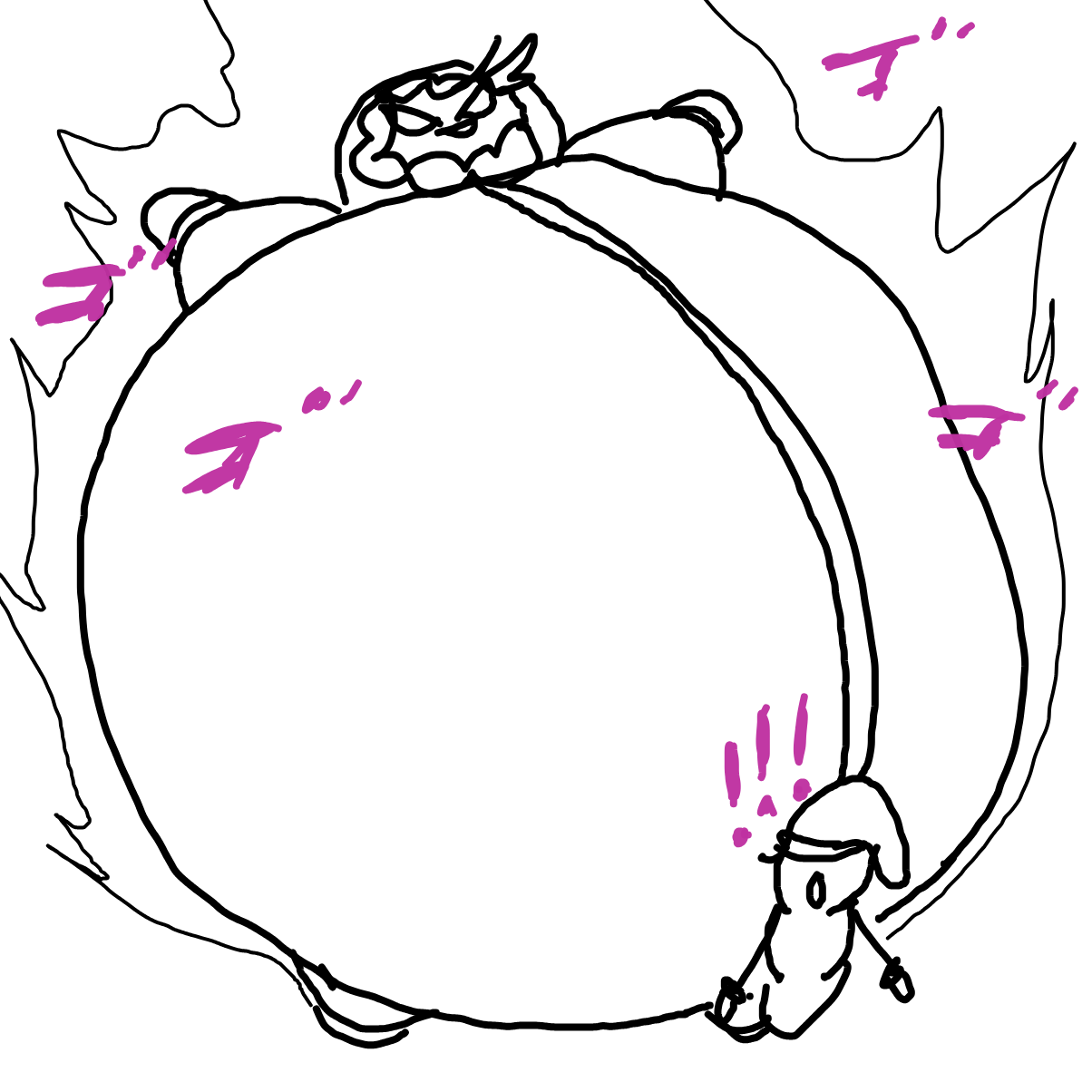 Drawing in South park by Potato Man