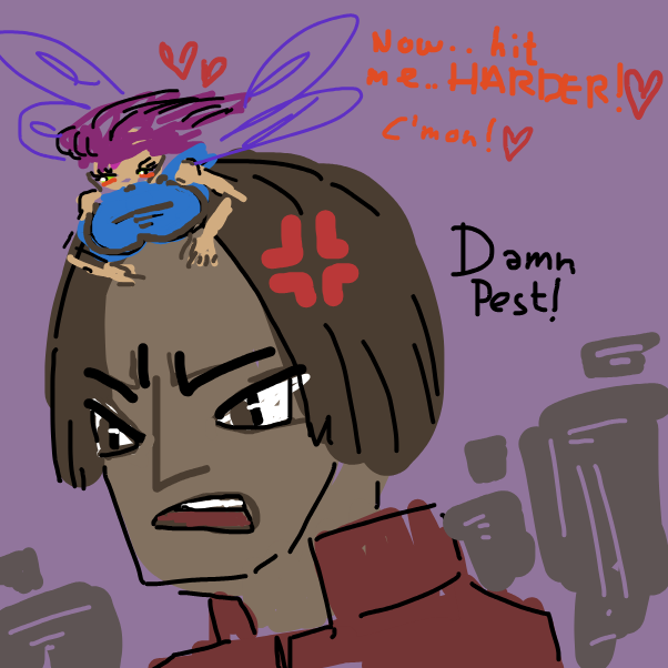 Drawing in bugging me by The Real Peyocay