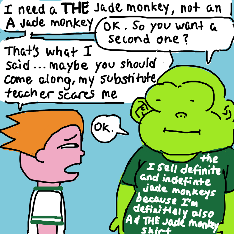 Drawing in Jade Mongkey by nooz