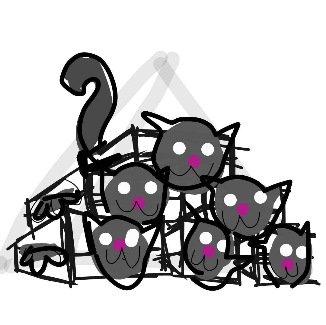It's a pile of kitten sandwiches.  - Online Drawing Game Comic Strip Panel by SPDYJMPR1910