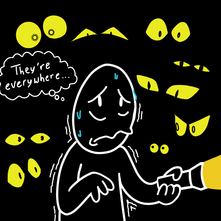 Drawing in Paul goes thru the dark by 🔲