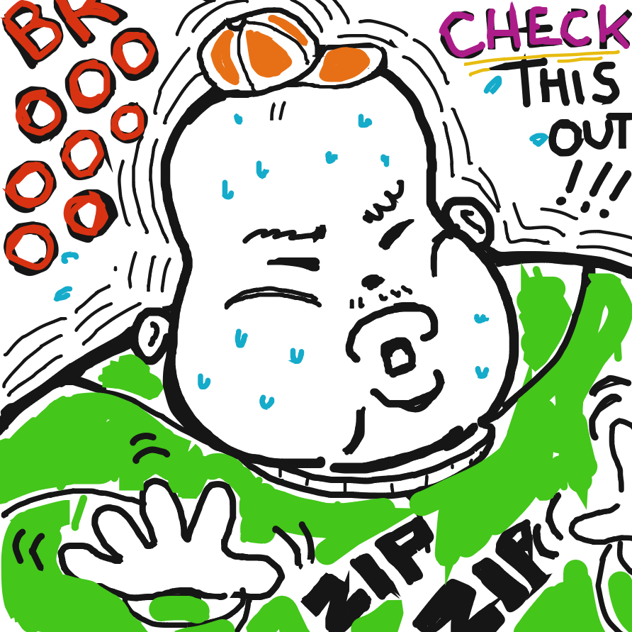 Drawing in ? by Villosite