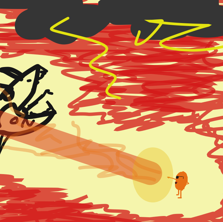 badass guy - Online Drawing Game Comic Strip Panel by Itnak