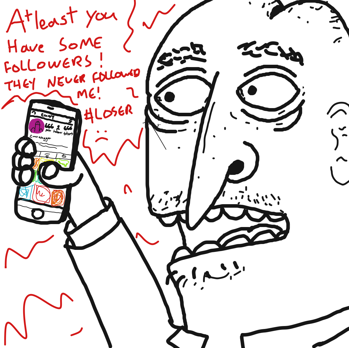  - Online Drawing Game Comic Strip Panel by joshyouart