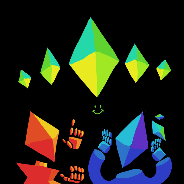 Drawing in weirdcore by SeanTrunks