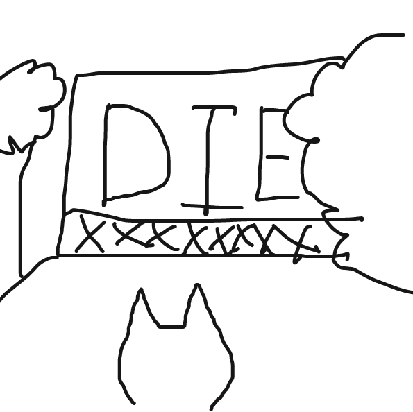 Drawing in ?WHAT DID I JUST SAW? by JustSomeGuy