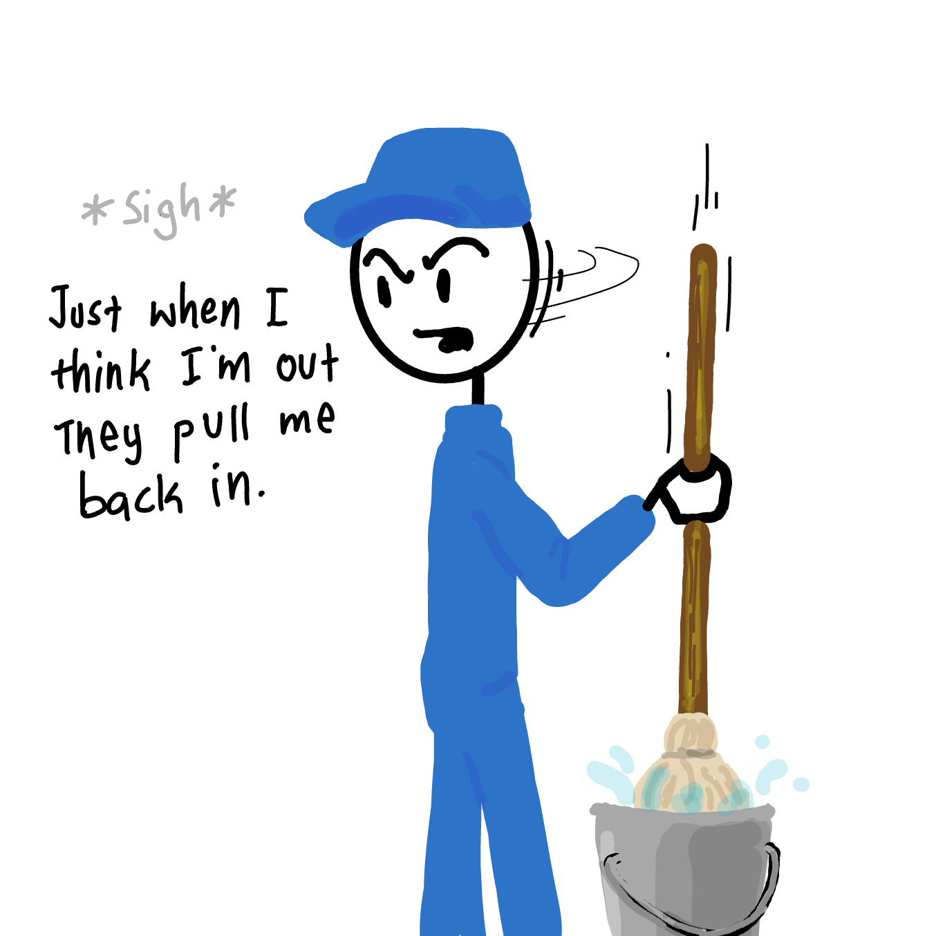 Drawing in The Tell of Paney Jam by Wizard Croissant