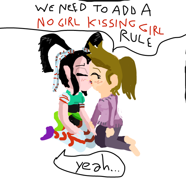 Drawing in Spin the Bottle by Vytron