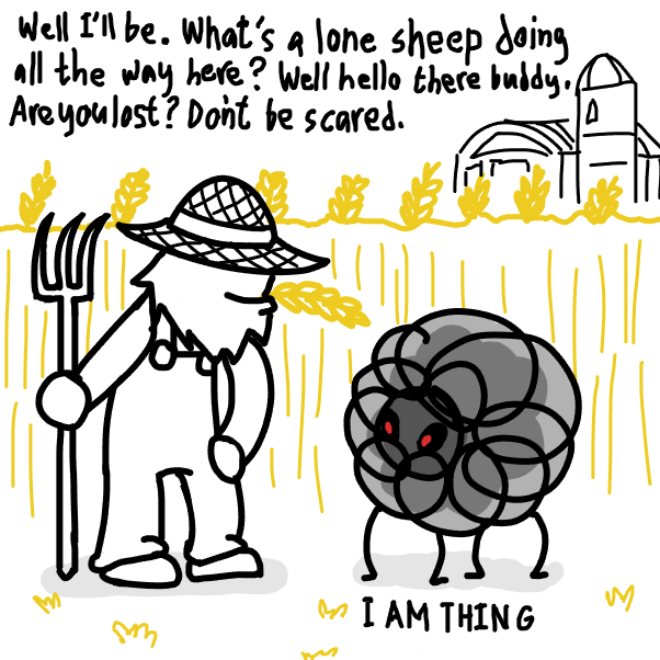 Drawing in THE THING Continued by SeanTrunks